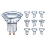 Multipack 10x Osram Parathom LED Spot GU10 PAR16 4.3W 350lm 120D - 830 Warm White | Replaces 50W