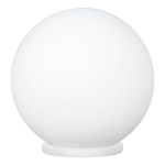 Eglo Table Lamp Rondo Plastic White | Suitable for E27
