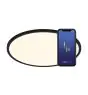 Nordlux Oja Smart 42 Ceiling Light Metal Black 20W 2300lm - 827-865 Tunable White | 424mm - Wifi and Bluetooth Dimmable