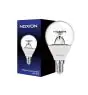 Noxion Lucent Lustre LED E14 Ball Clear 5.5W 470lm - 822-827 Dim To Warm | Dimmable - Replaces 40W