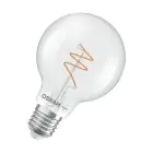 Osram Vintage 1906 LED E27 Globe Filament Clear 4.6W 470lm - 927 Extra Warm White | Best Colour Rendering - Dimmable - Replaces 40W