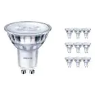 Multipack 10x Philips Corepro LED Spot GU10 PAR16 2.7W 225lm 36D - 830 Warm White | Replaces 25W