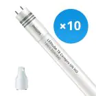 Multipack 10x Philips LED Tube T8 CorePro (UN) High Output 18W 2000lm - 840 Cool White | 120cm - Replaces 36W